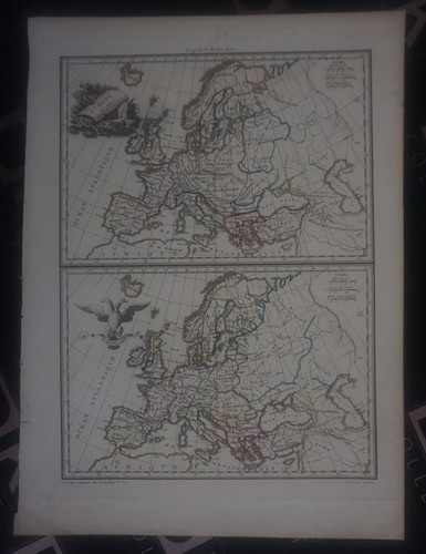 Francia 1790 europa mappe - europa,