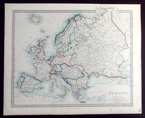 Europa mappa antica - europa,,