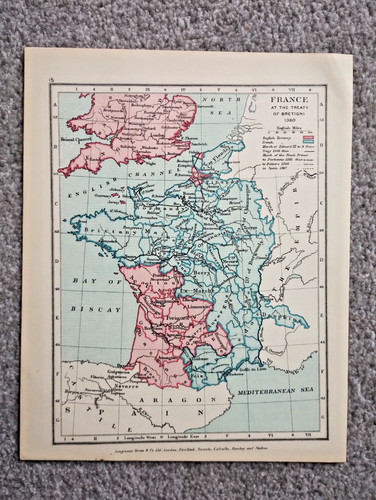 France 1360 antique 1928 - in,