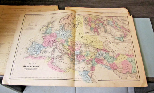 Mappa impero romano - impero, colton