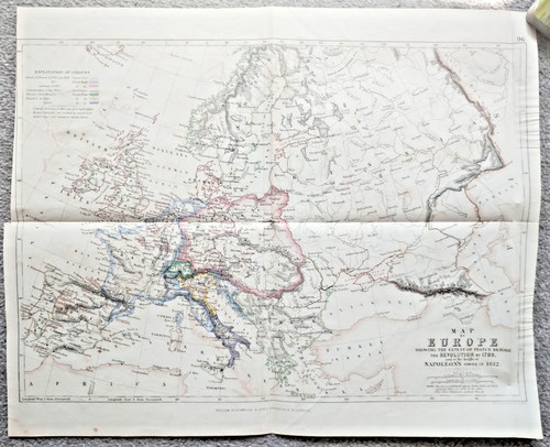 1848 antica mappa - 1848, che