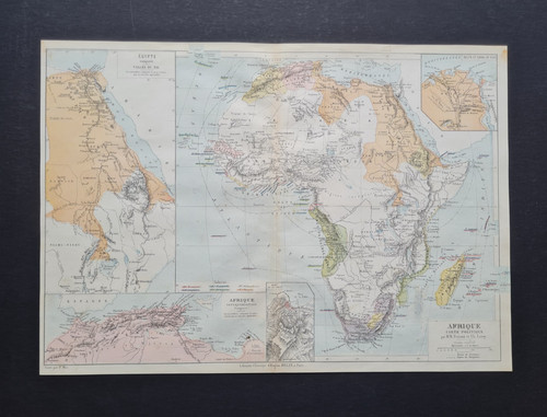 Antica mappa del - , africa