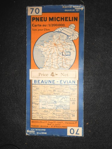 Mappa michelin francese - mappa,