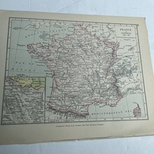 1914 (Stampa) Mappa della