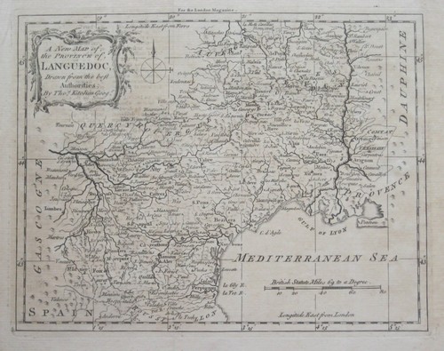 Mappa originale 1765 - , thomas