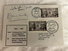 Maurice de Murville - Lettera