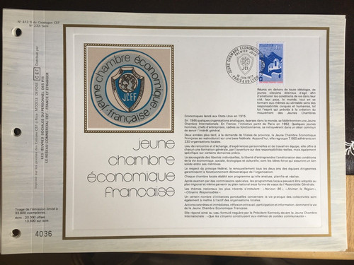 Francia 1977 cef - 1977, 412