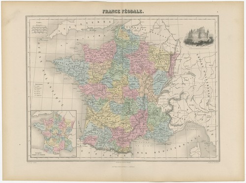 Antica mappa politica della