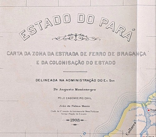 1908 estado para - para, brasile
