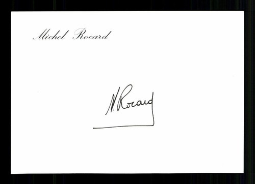 Michel rocard 1930 2016 - 1930-2016, primo