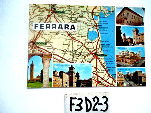 Ferrara cartolina vedute - 6,