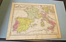 1846 Mitchell Mappa di Francia