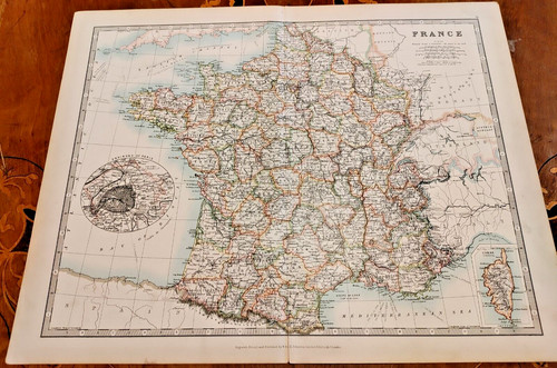 C1900 johnston colour atlas - c1900,